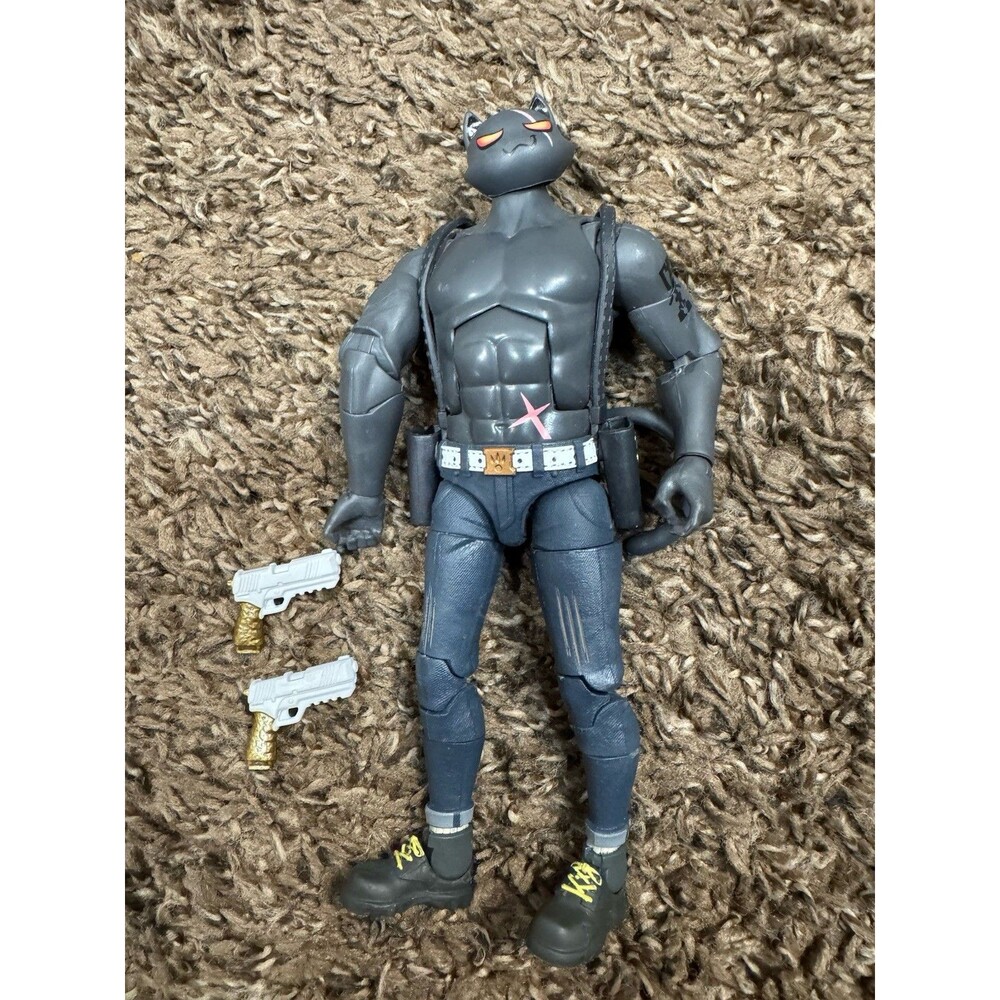 Hasbro Fortnite Victory Royale Series Meowscles (Shadow) Action Figure 6.5"